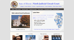 Desktop Screenshot of 9thjudicial.org